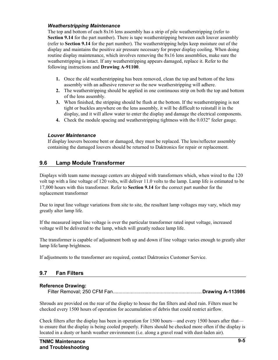 Daktronics BA-1518 User Manual | Page 46 / 152