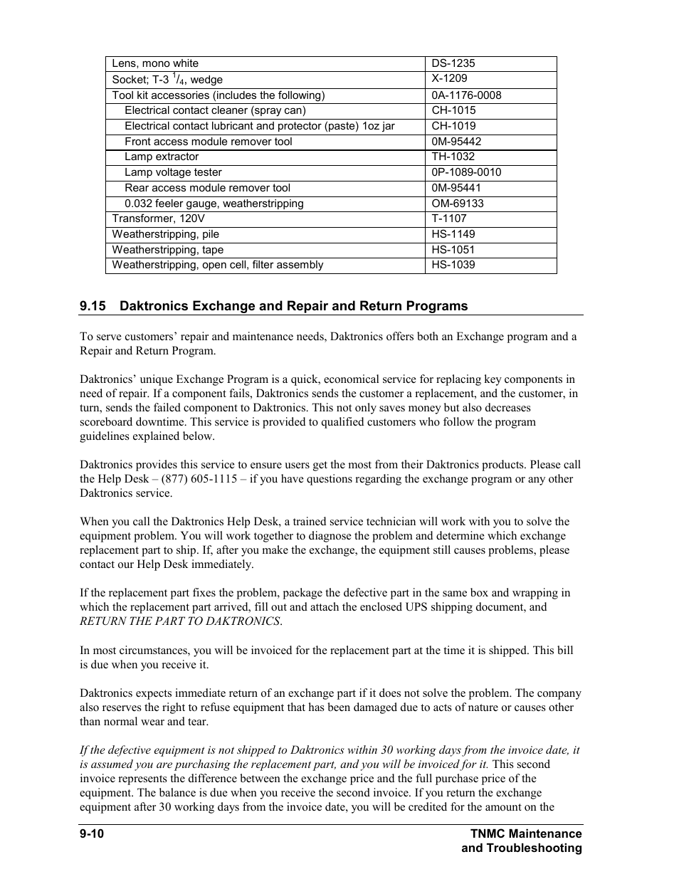 Daktronics BA-1518 User Manual | Page 51 / 152