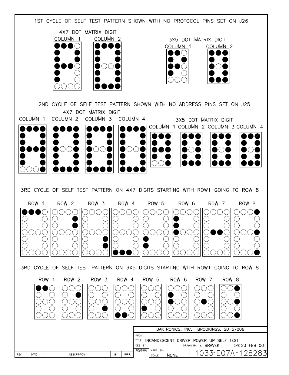 Drawing a-128283 | Daktronics BA-515 User Manual | Page 115 / 144