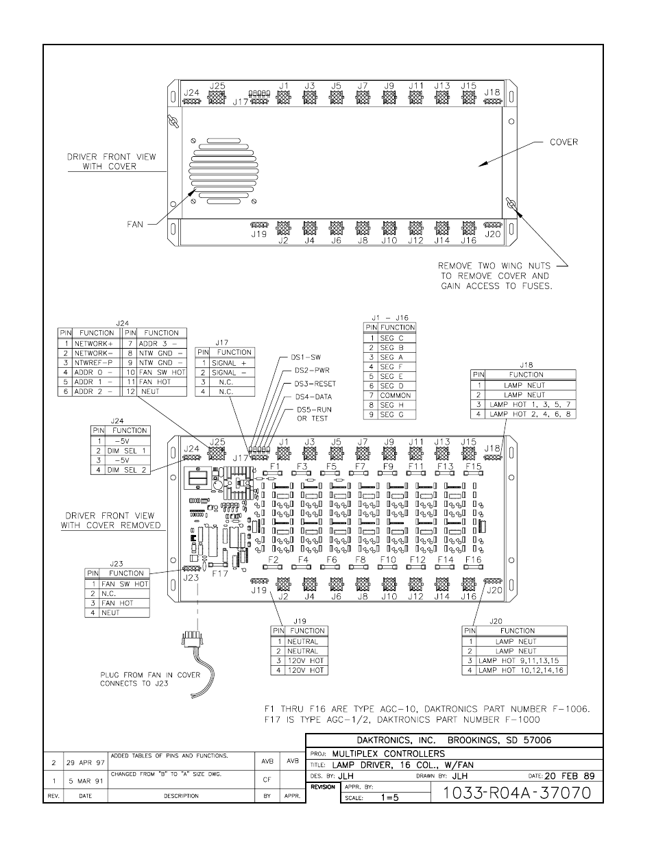 Daktronics CH-1018H User Manual | Page 24 / 26