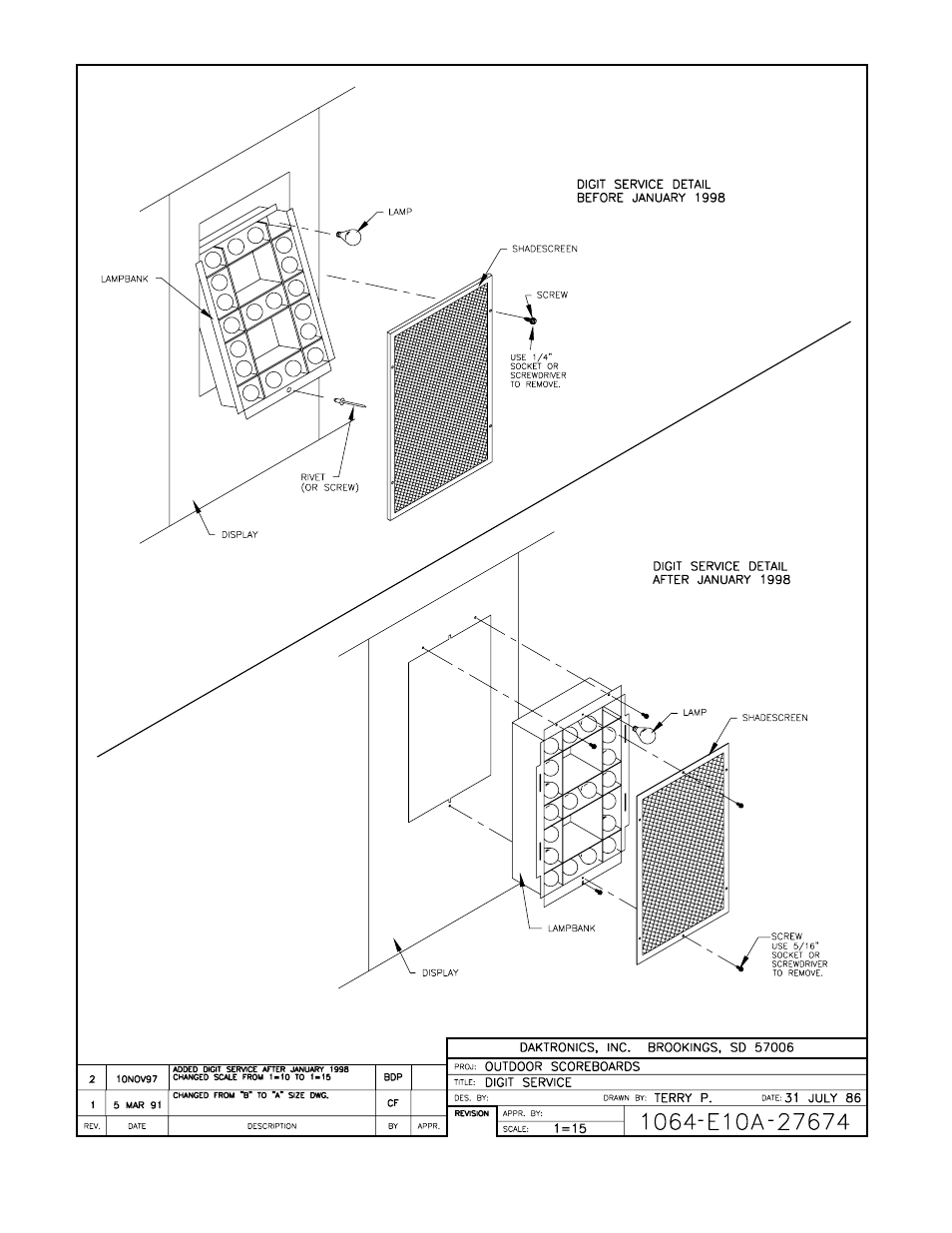 Daktronics CH-1036V User Manual | Page 21 / 24