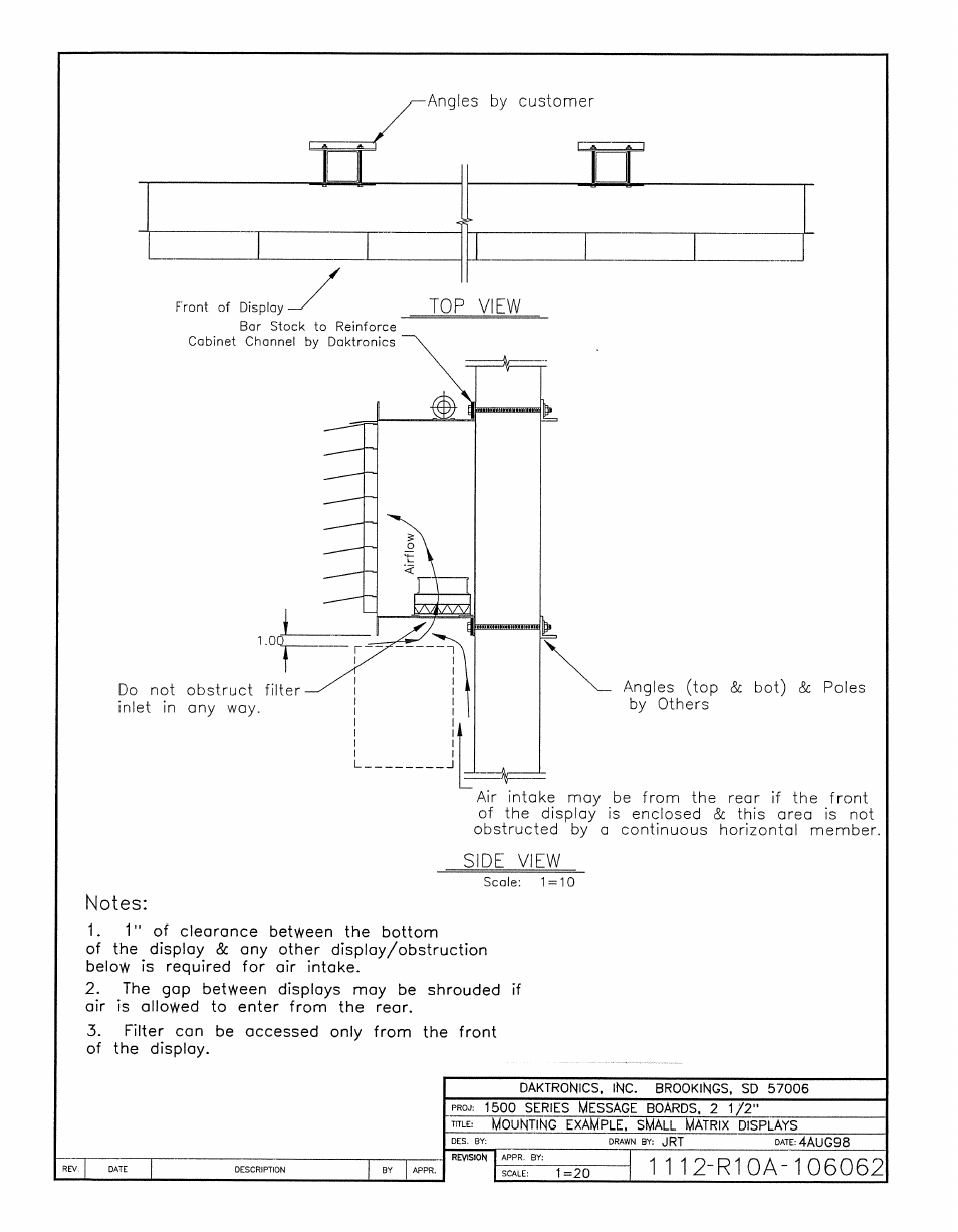 Daktronics AB-1500-1.5,2.5 User Manual | Page 14 / 85