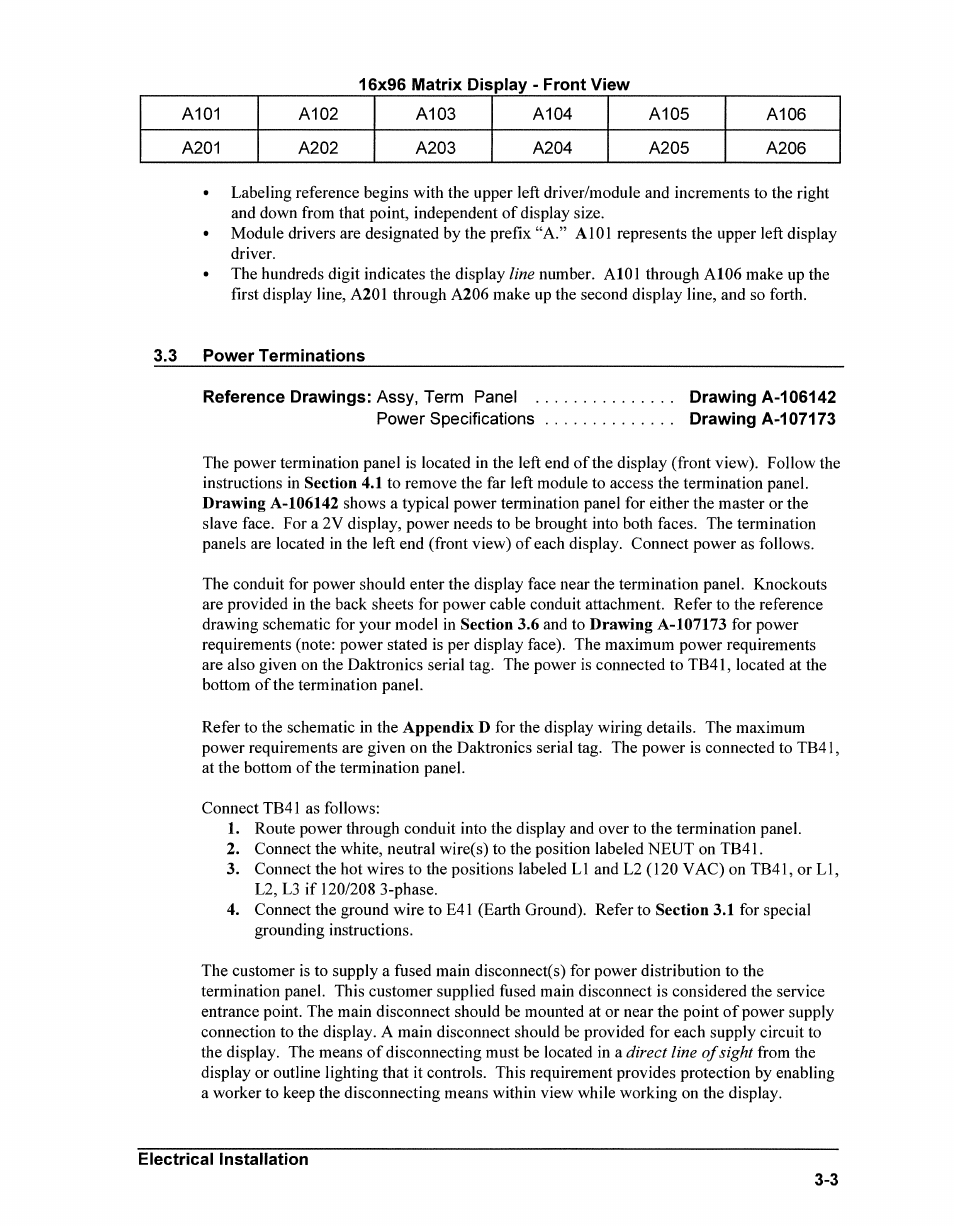 Daktronics AB-1500-1.5,2.5 User Manual | Page 18 / 85