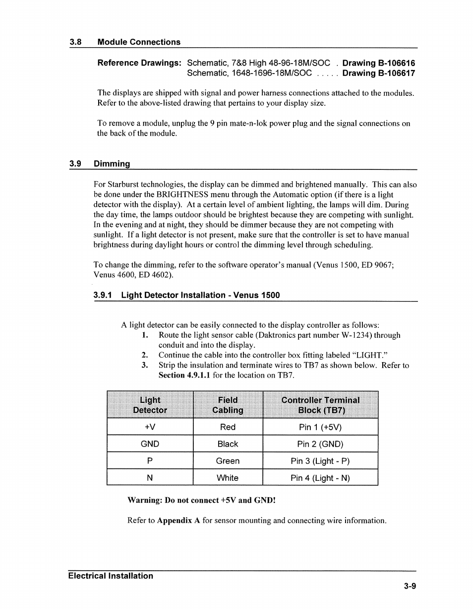 Daktronics AB-1500-1.5,2.5 User Manual | Page 24 / 85