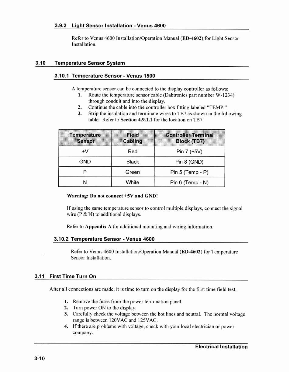 Daktronics AB-1500-1.5,2.5 User Manual | Page 25 / 85