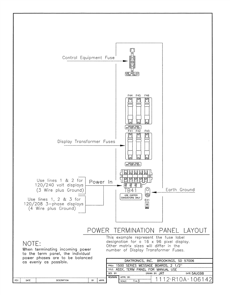 Daktronics AB-1500-1.5,2.5 User Manual | Page 27 / 85