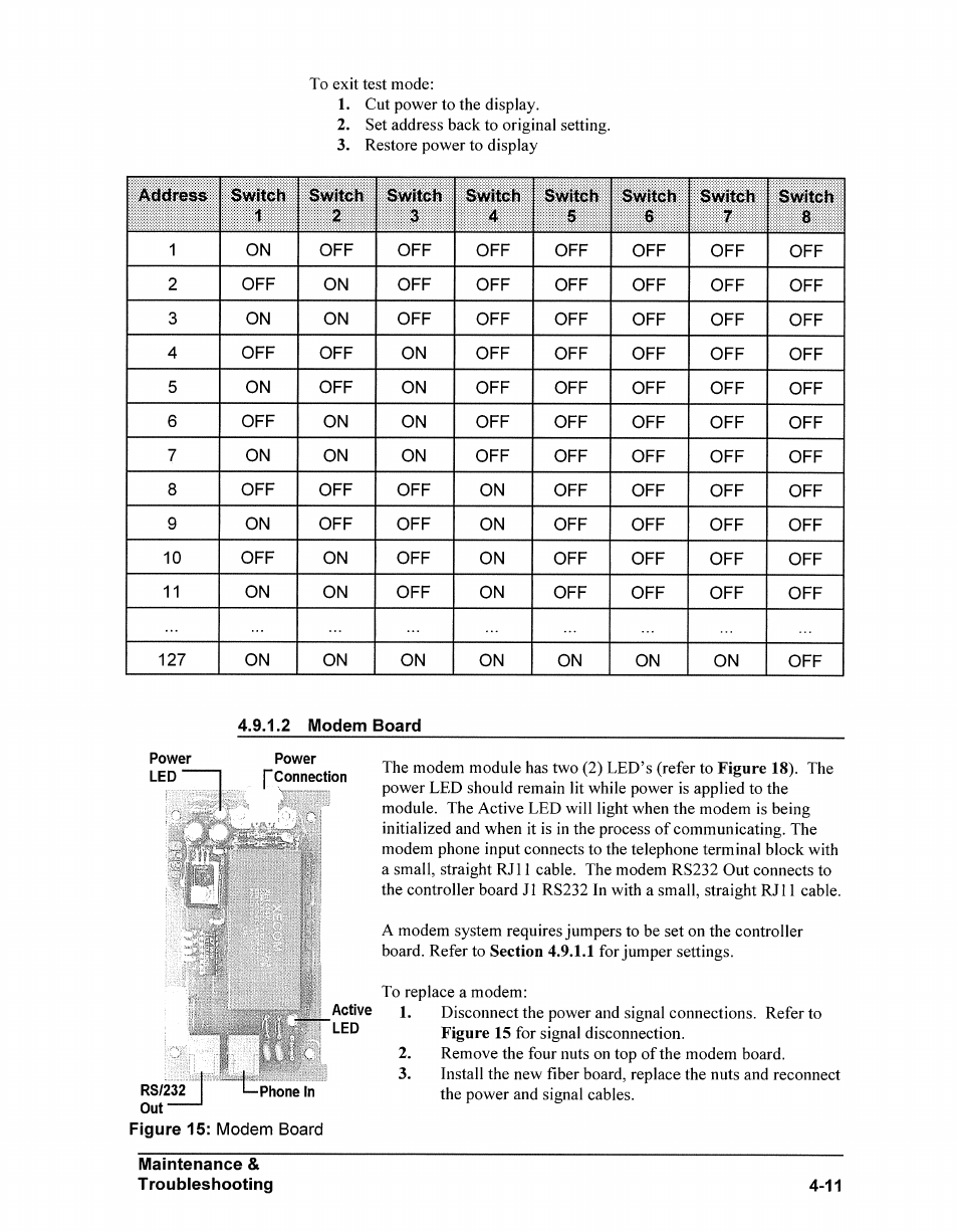 Daktronics AB-1500-1.5,2.5 User Manual | Page 49 / 85