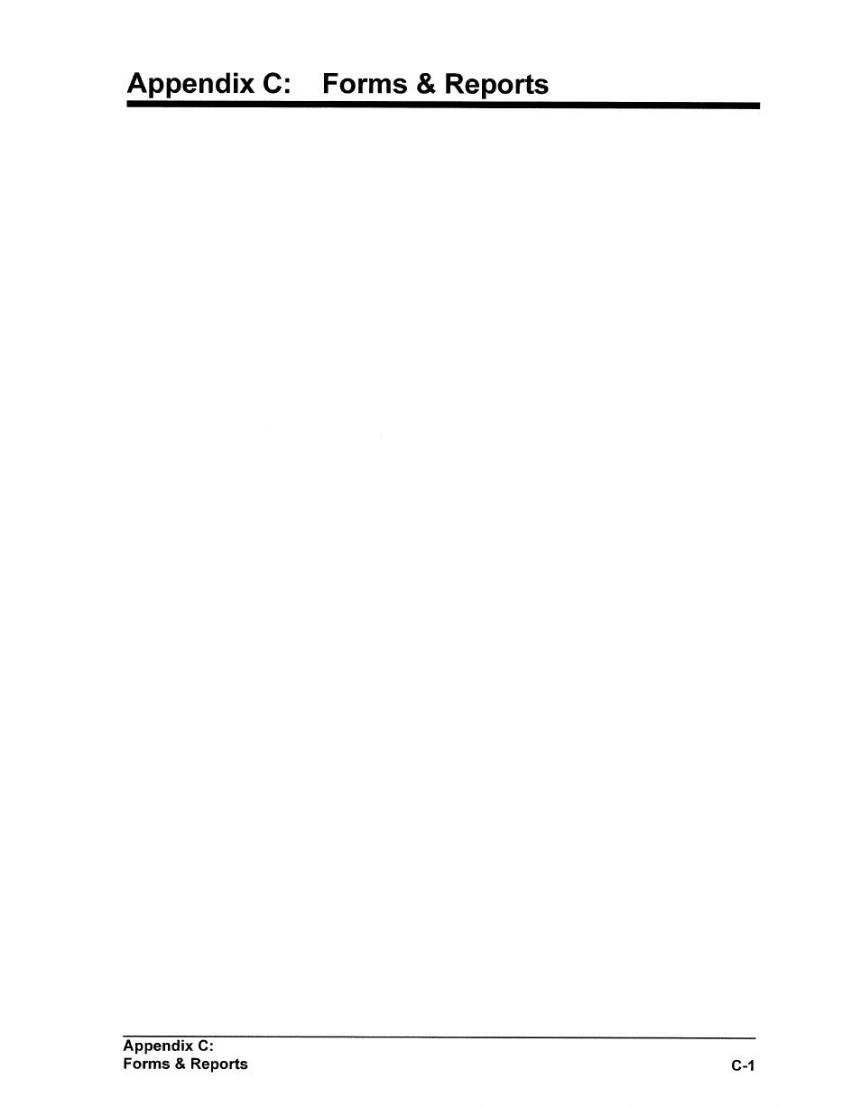 Appendix c: forms & reports | Daktronics AB-1500-1.5,2.5 User Manual | Page 69 / 85