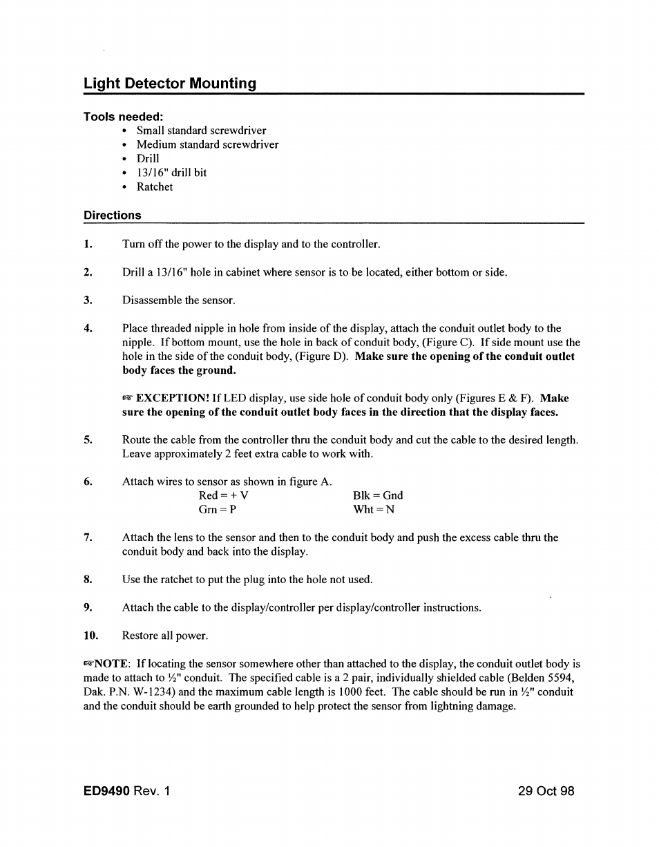 Daktronics AB-1600-1.5,2.5 User Manual | Page 105 / 141