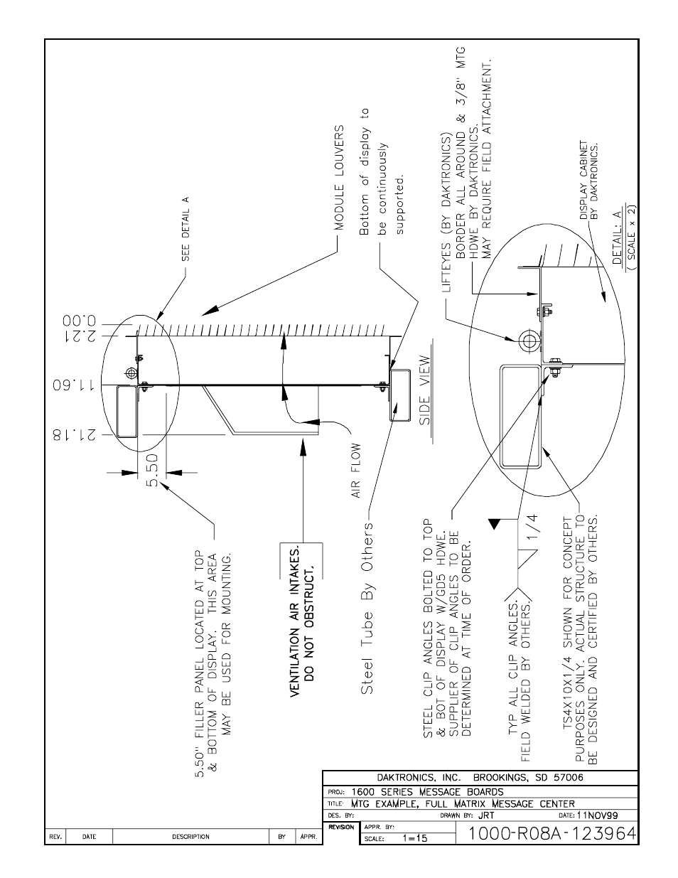 Daktronics AB-1600-1.5,2.5 User Manual | Page 89 / 141