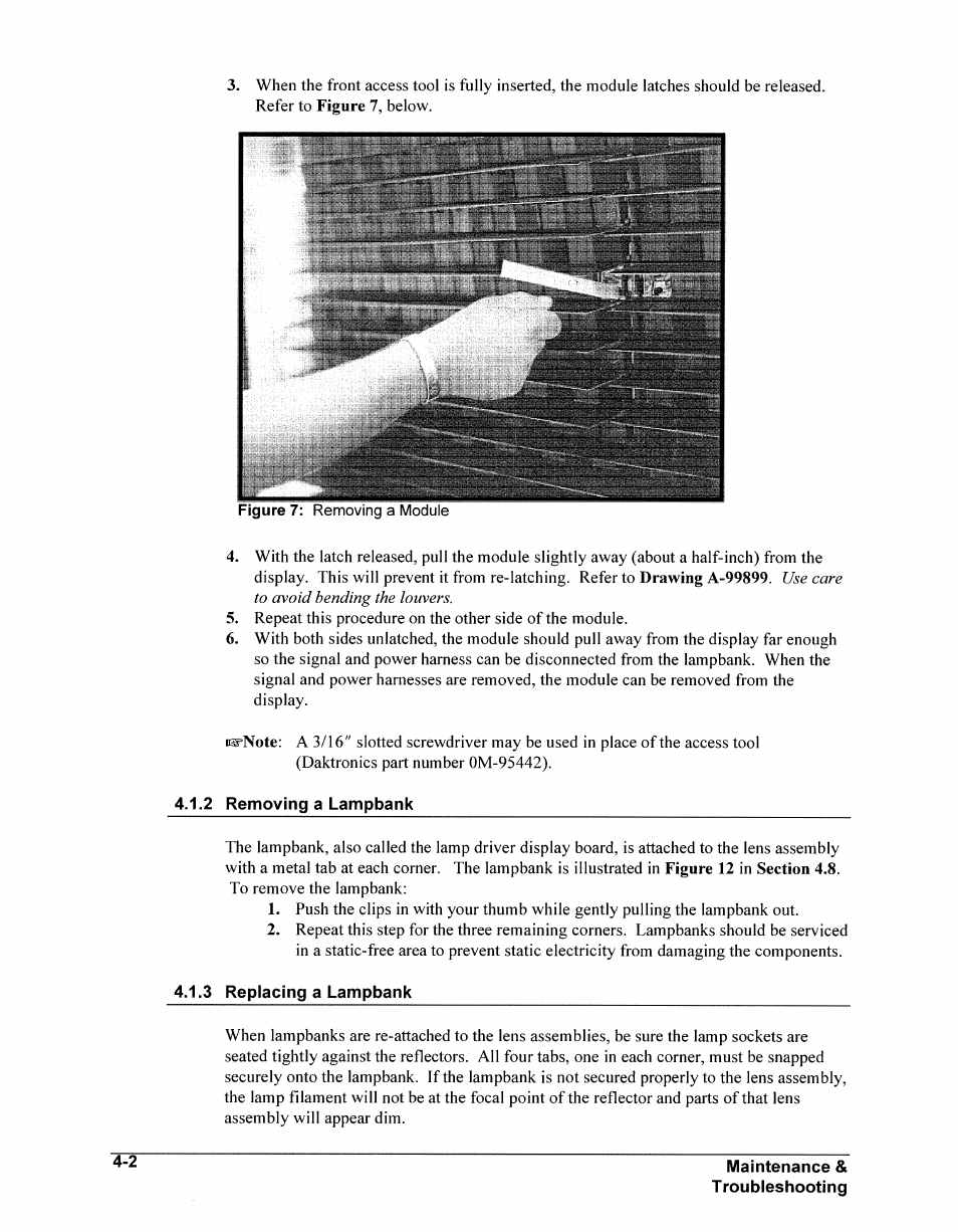 Daktronics AB-1600-1.5,2.5 User Manual | Page 42 / 105