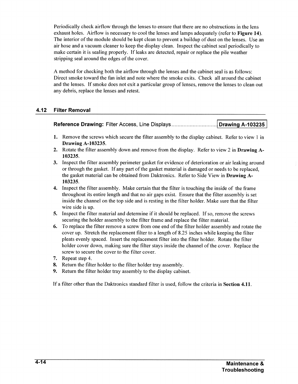 Daktronics AB-1600-1.5,2.5 User Manual | Page 54 / 105