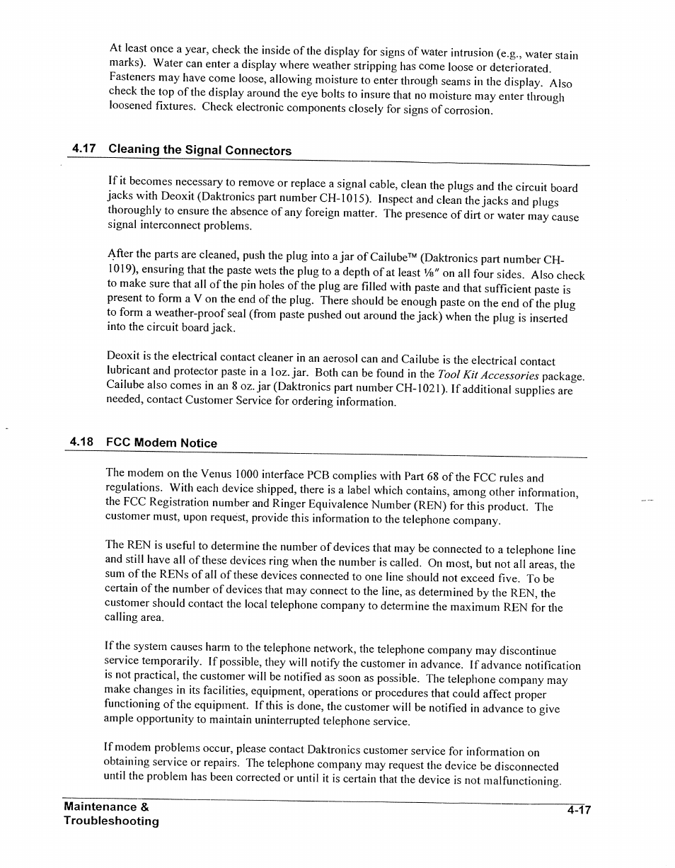 Daktronics AB-1600-1.5,2.5 User Manual | Page 57 / 105