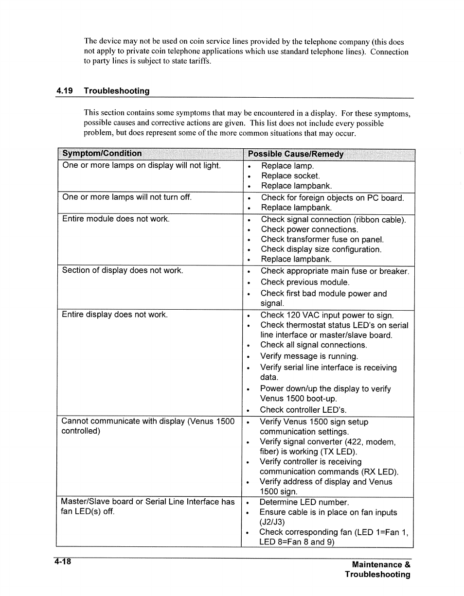 Daktronics AB-1600-1.5,2.5 User Manual | Page 58 / 105
