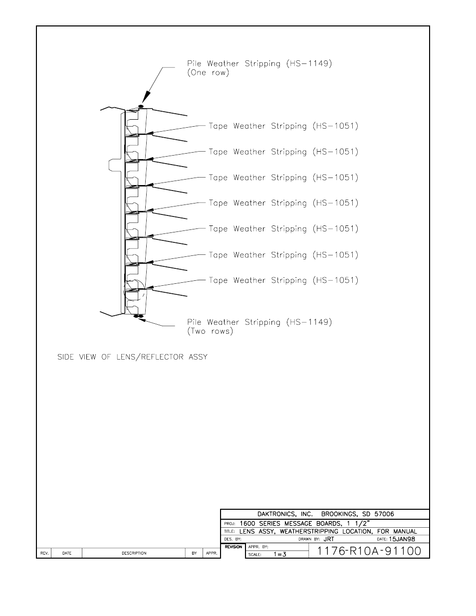 Daktronics AB-1600-1.5,2.5 User Manual | Page 61 / 105
