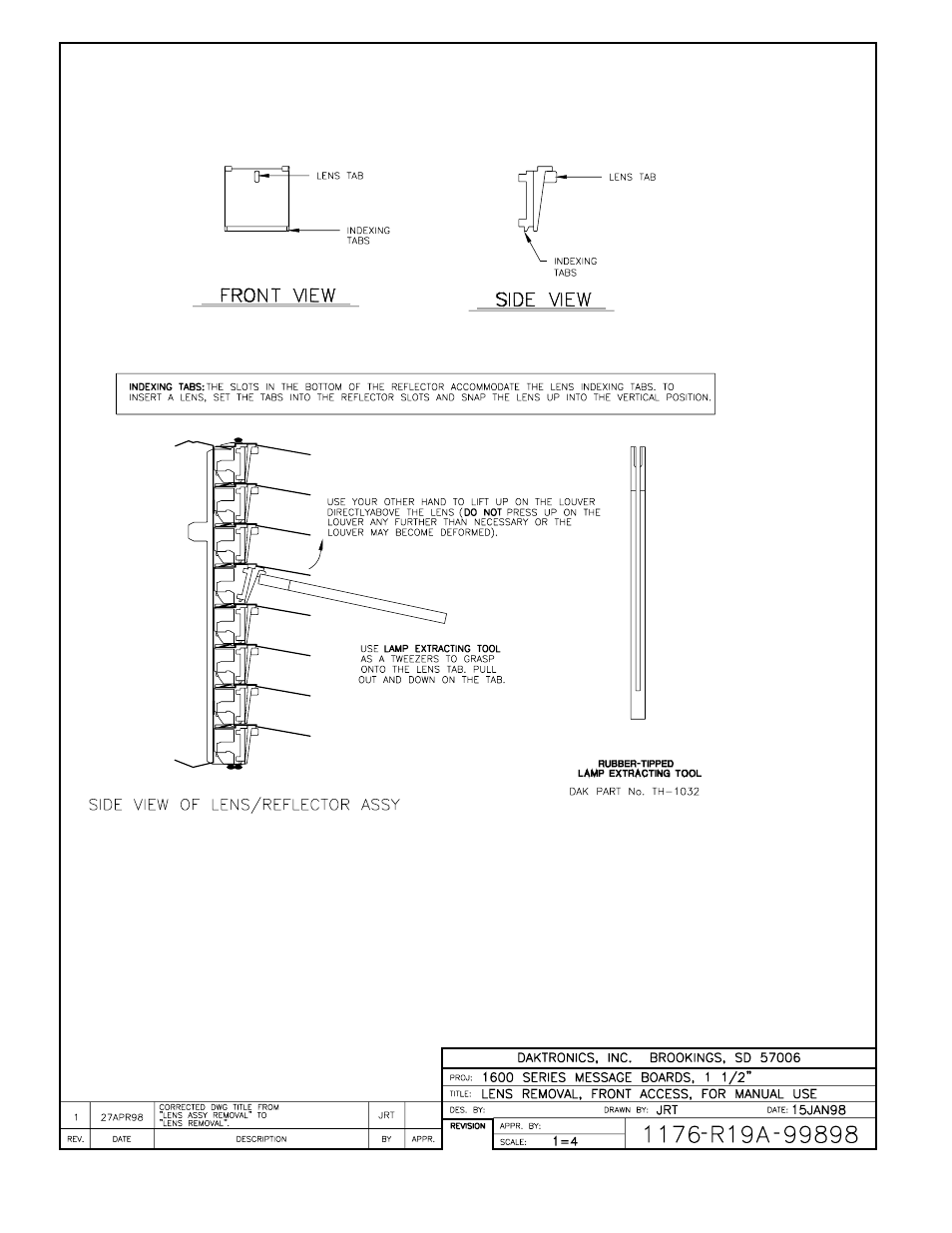 Daktronics AB-1600-1.5,2.5 User Manual | Page 62 / 105
