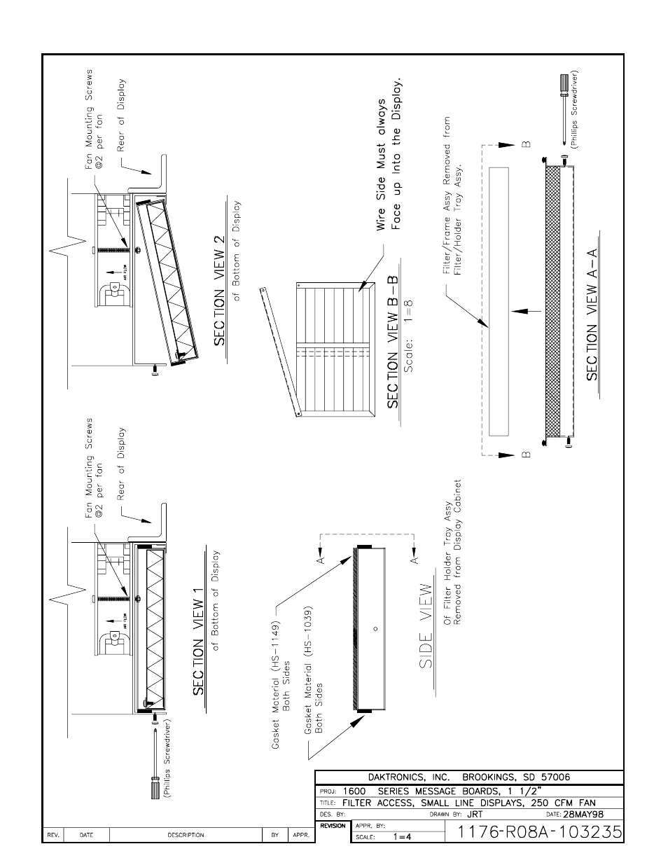 Daktronics AB-1600-1.5,2.5 User Manual | Page 66 / 105