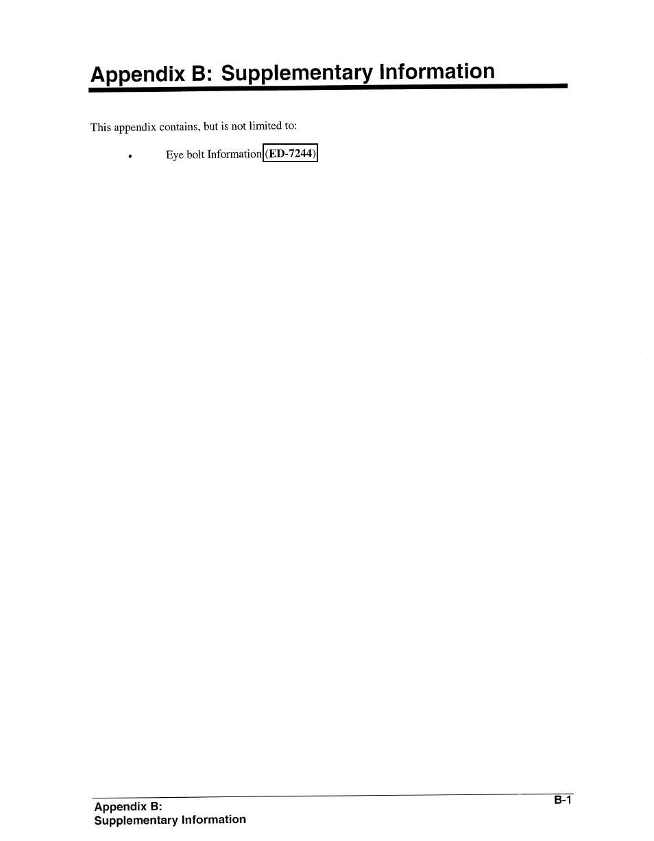Appendix b: supplementary information | Daktronics AB-1600-1.5,2.5 User Manual | Page 73 / 105