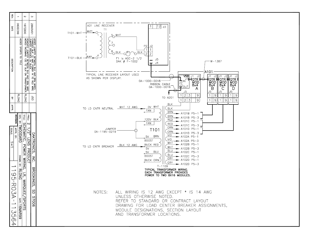 Daktronics AB-1600-1.5,2.5 User Manual | Page 83 / 90