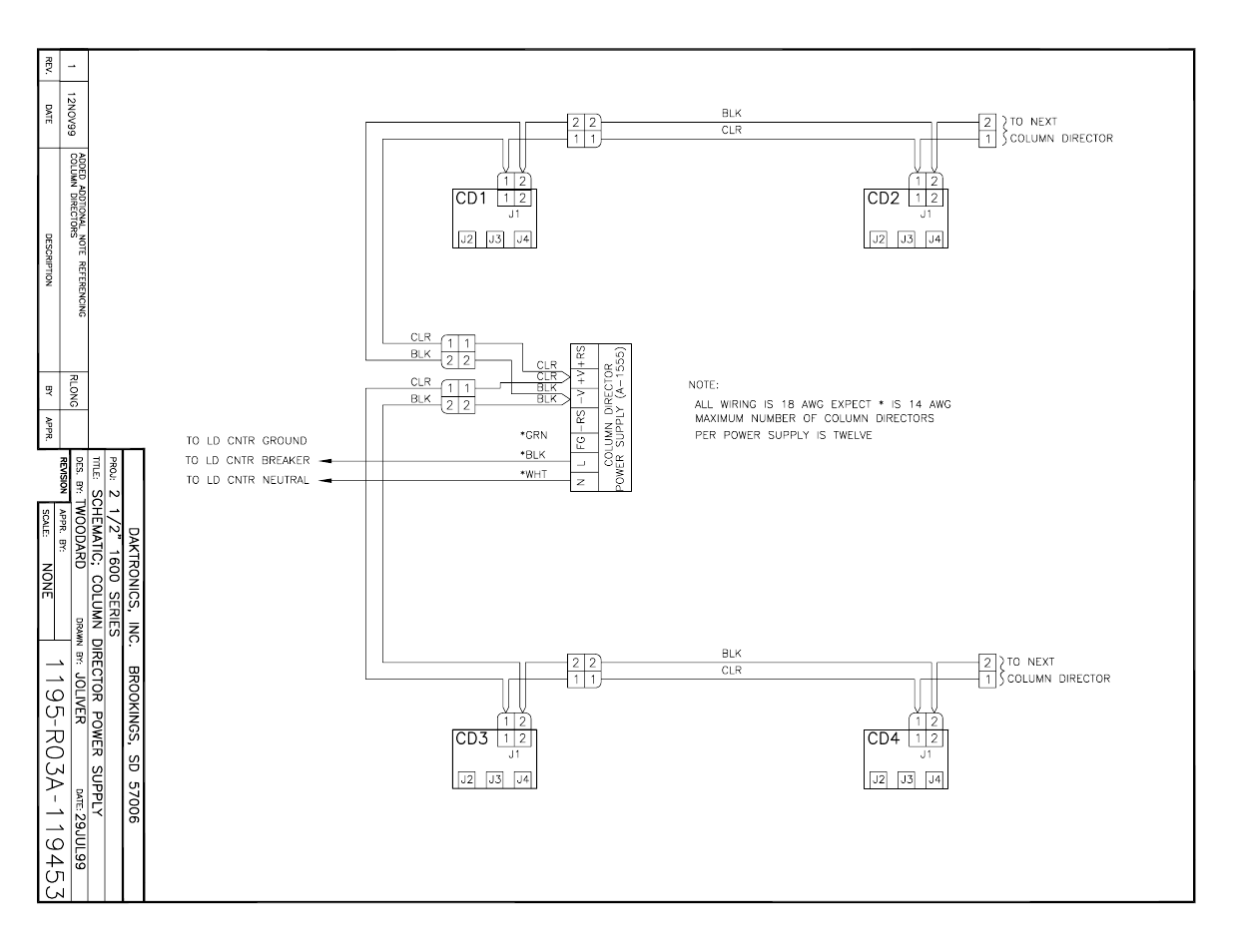 Daktronics AB-1600-1.5,2.5 User Manual | Page 86 / 90