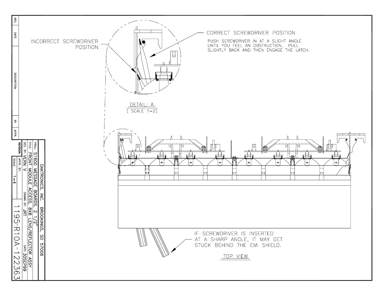Daktronics AB-1600-1.5,2.5 User Manual | Page 87 / 90