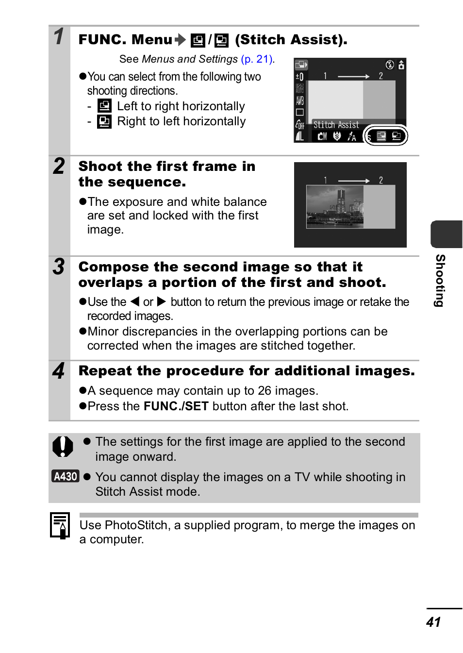 Canon A420 User Manual | Page 43 / 115