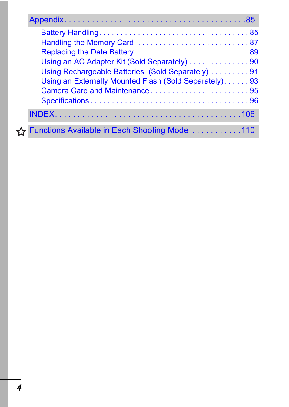 Canon A420 User Manual | Page 6 / 115