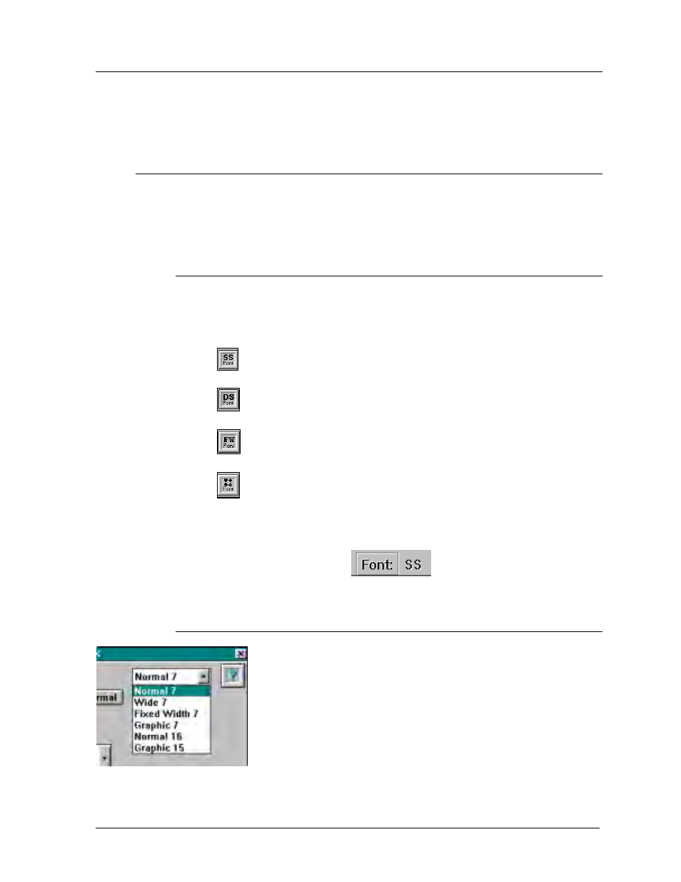 Text frames -5, Fonts -5, Infonet signs -5 | Matrix signs -5 | Daktronics Venus 1500 Ver 1.x User Manual | Page 32 / 76