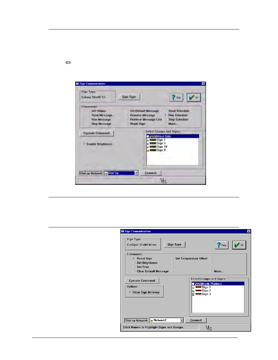 Run schedule -6, Stop schedule -6, Reset sign -6 | Daktronics Venus 1500 Ver 1.x User Manual | Page 57 / 76