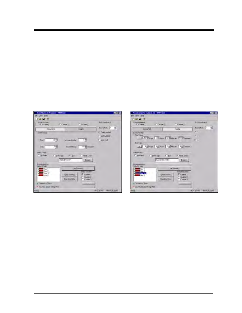 Appendix c: counters & timers | Daktronics Venus 1500 Ver 1.x User Manual | Page 68 / 76