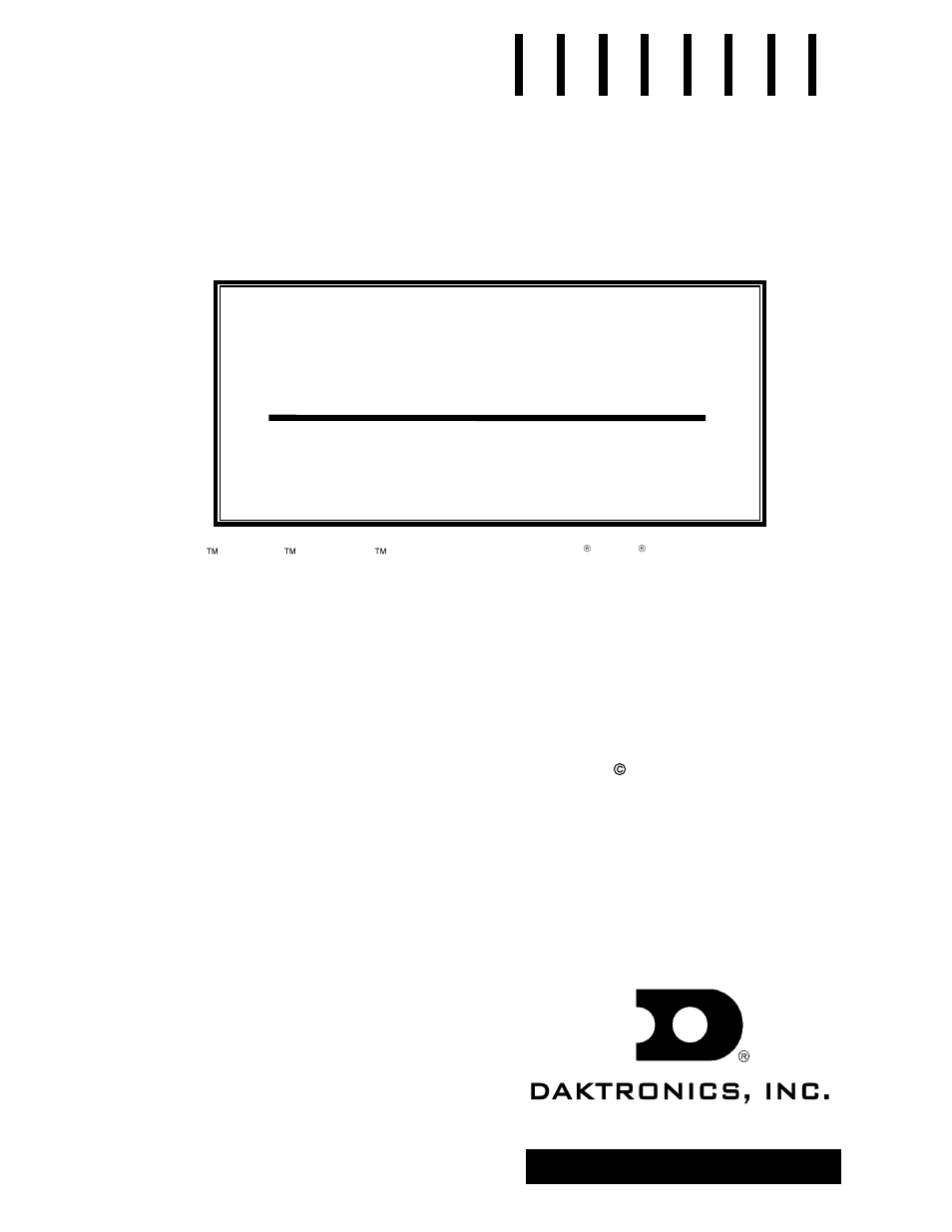 Daktronics Venus 1500 Ver 2.x User Manual | 69 pages