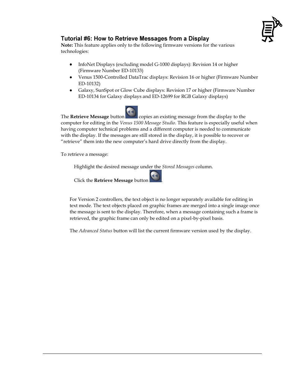 Daktronics Venus 1500 Ver 3.x User Manual | Page 145 / 187