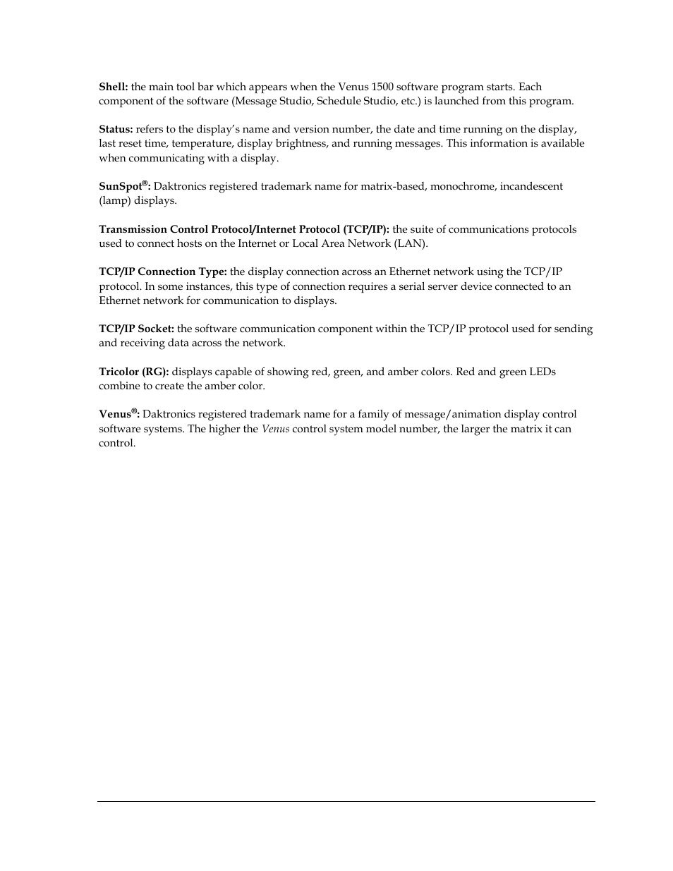 Daktronics Venus 1500 Ver 3.x User Manual | Page 185 / 187