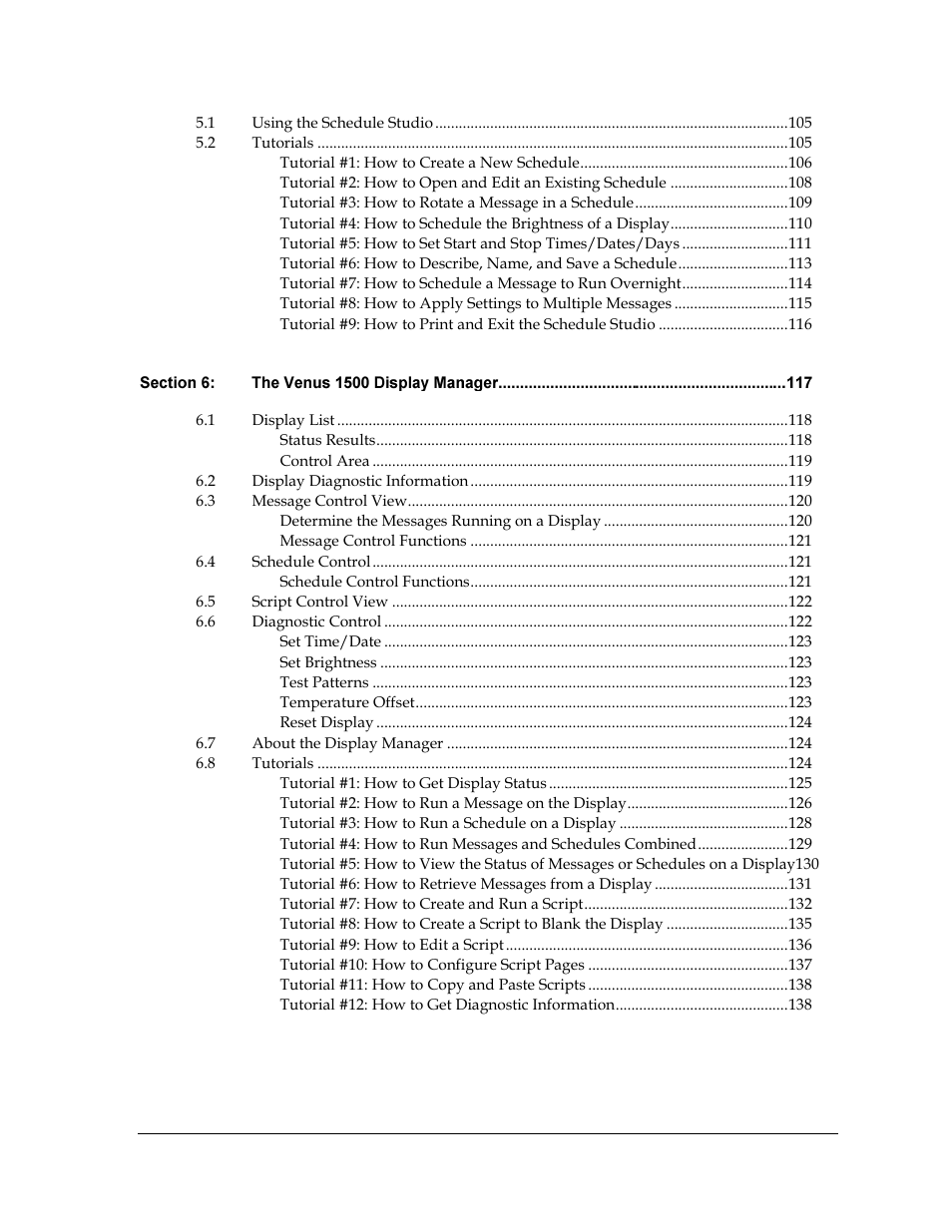 Daktronics Venus 1500 Ver 3.x User Manual | Page 7 / 187