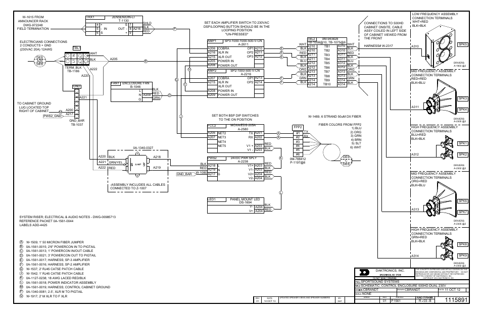 Daktronics Sportsound 500HD User Manual | Page 44 / 66