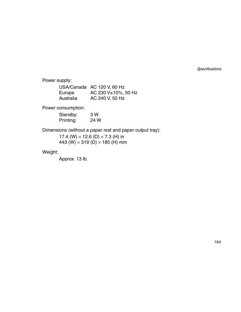 Canon S900 User Manual | Page 164 / 178