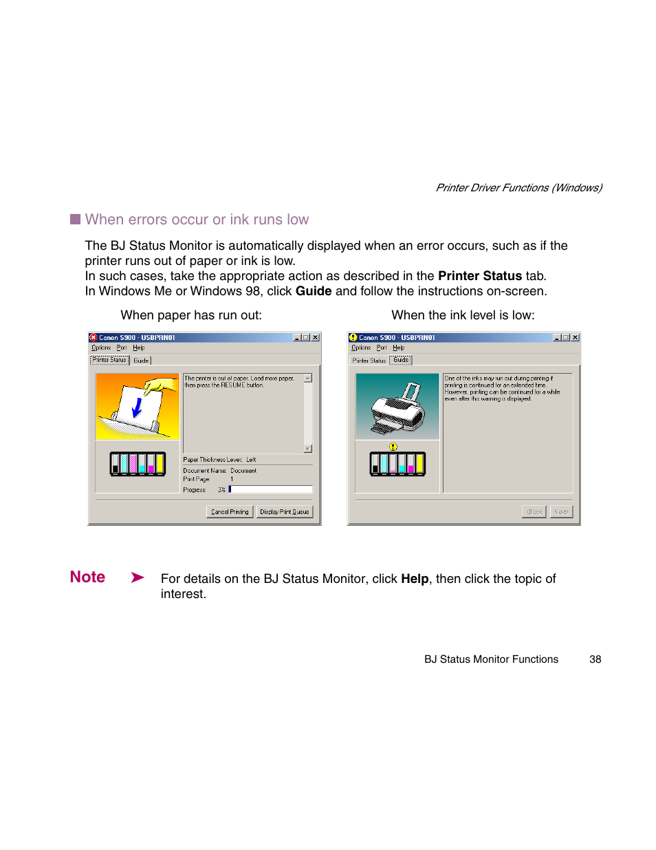 Canon S900 User Manual | Page 38 / 178