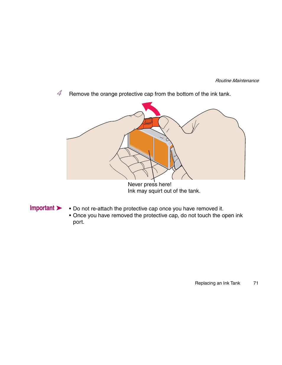 Important | Canon S900 User Manual | Page 71 / 178