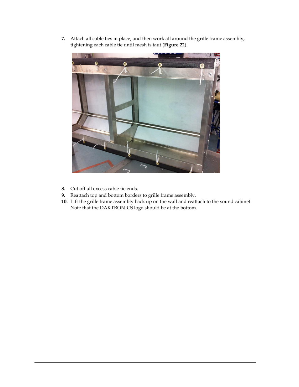 Daktronics Sportsound Indoor (SSN-100/150) User Manual | Page 22 / 42