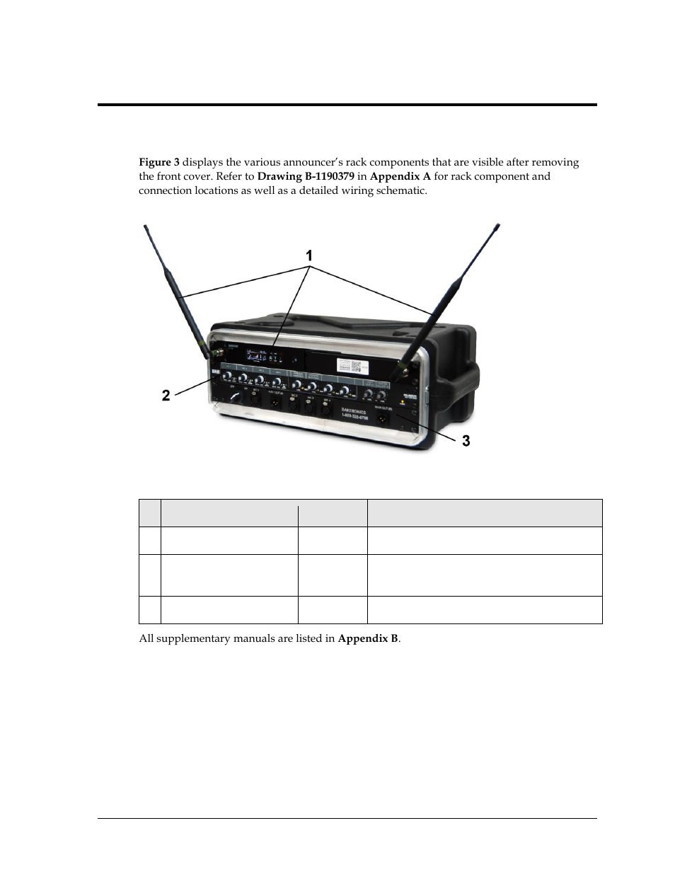 Section 2: ssr-100 components, 1 overview, Section 2 | Ssr-100 components, Overview | Daktronics Sportsound Rack SSR-100 Operation Manual User Manual | Page 9 / 36