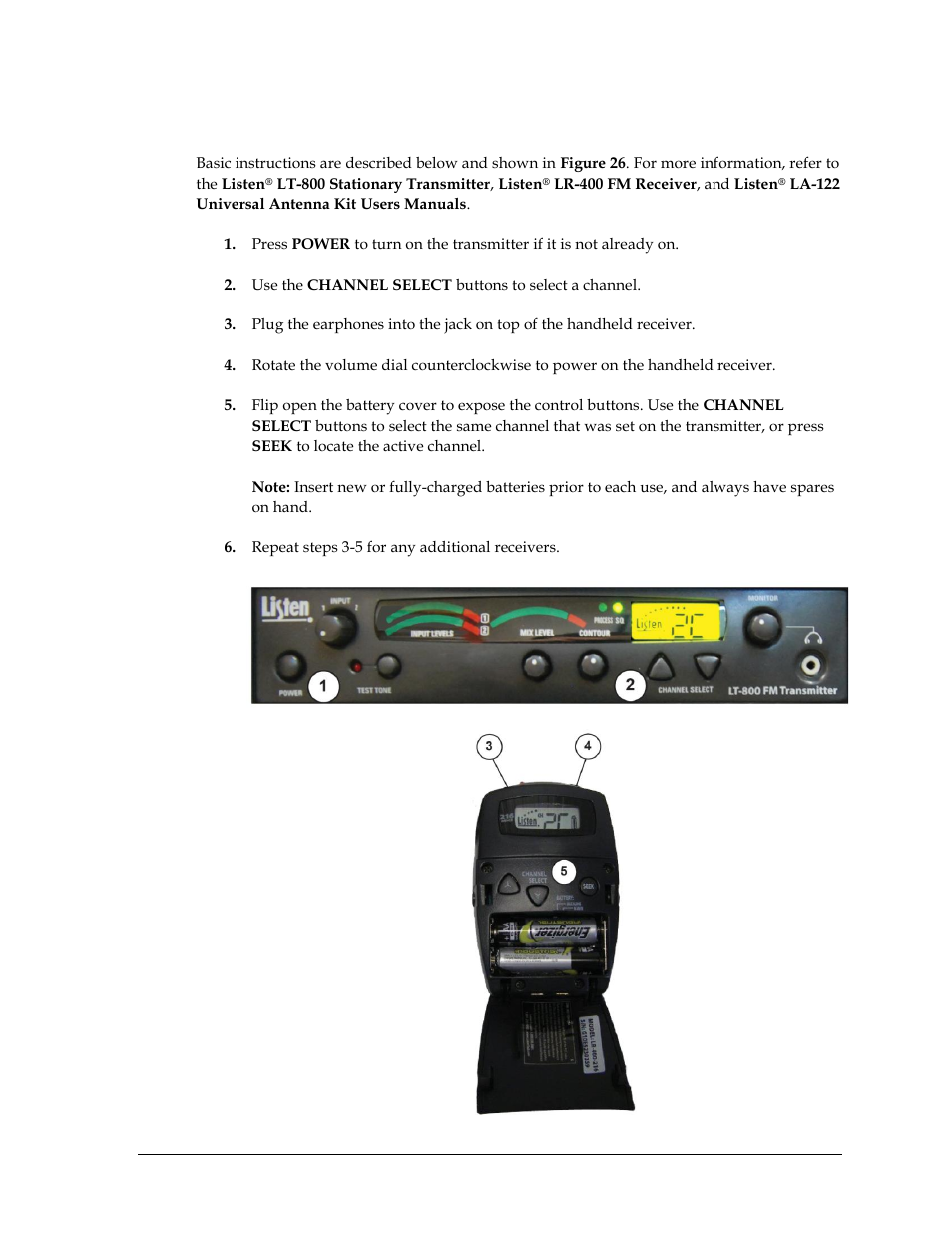 7 hearing assist system operation (optional), Hearing assist system operation (optional) | Daktronics Sportsound Rack SSR-200 Operation Manual User Manual | Page 25 / 42