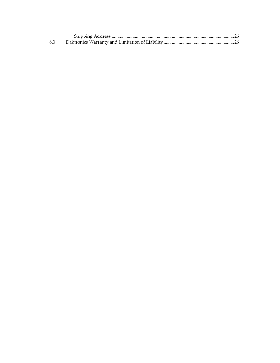 Daktronics Sportsound Rack SSR-200 Operation Manual User Manual | Page 6 / 42