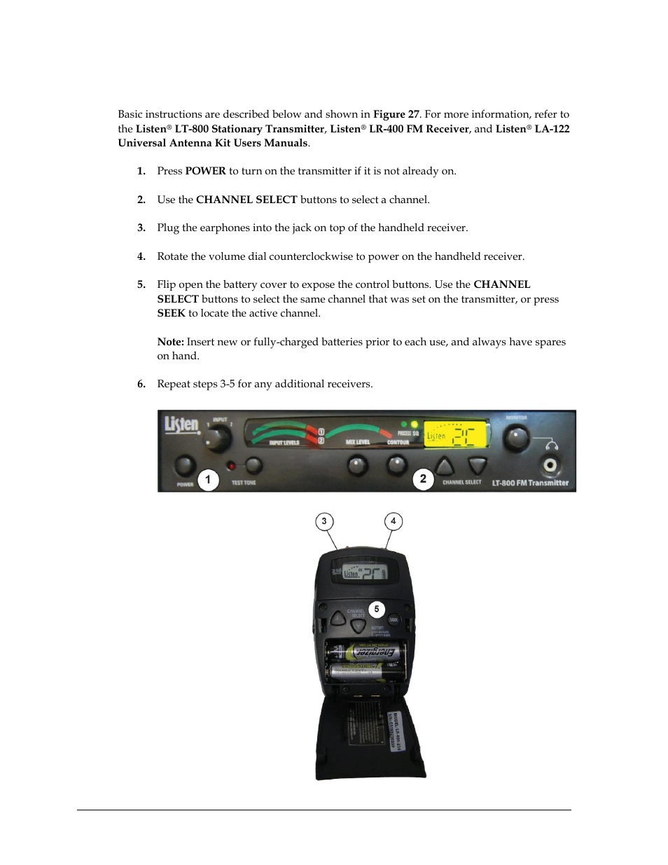 10 hearing assist system operation, Hearing assist system operation | Daktronics Sportsound Rack SSR-300 Operation Manual User Manual | Page 26 / 44