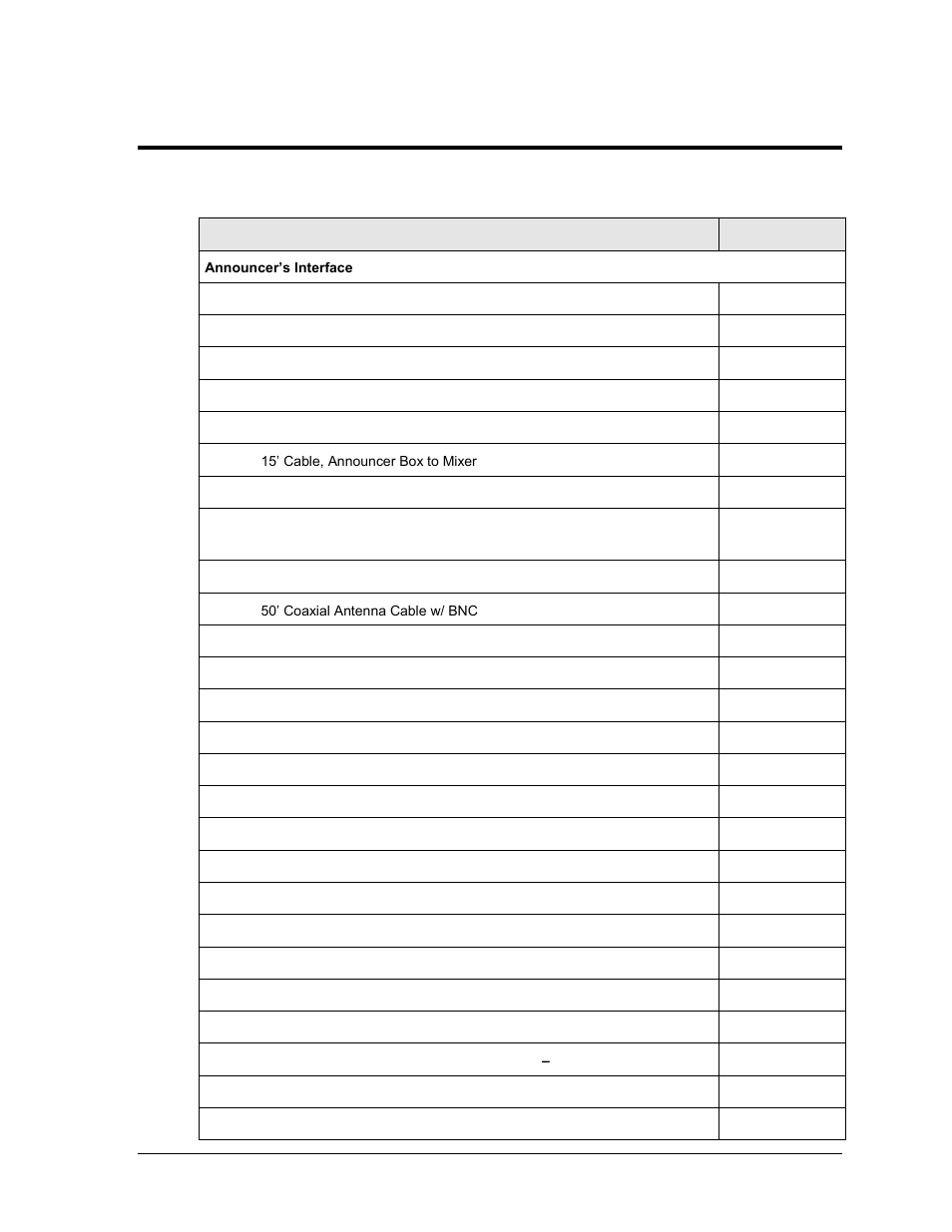 Section 5: replacement parts, 1 ssr-300 components, Section 5 | Replacement parts, Ssr-300 components | Daktronics Sportsound Rack SSR-300 Operation Manual User Manual | Page 29 / 44