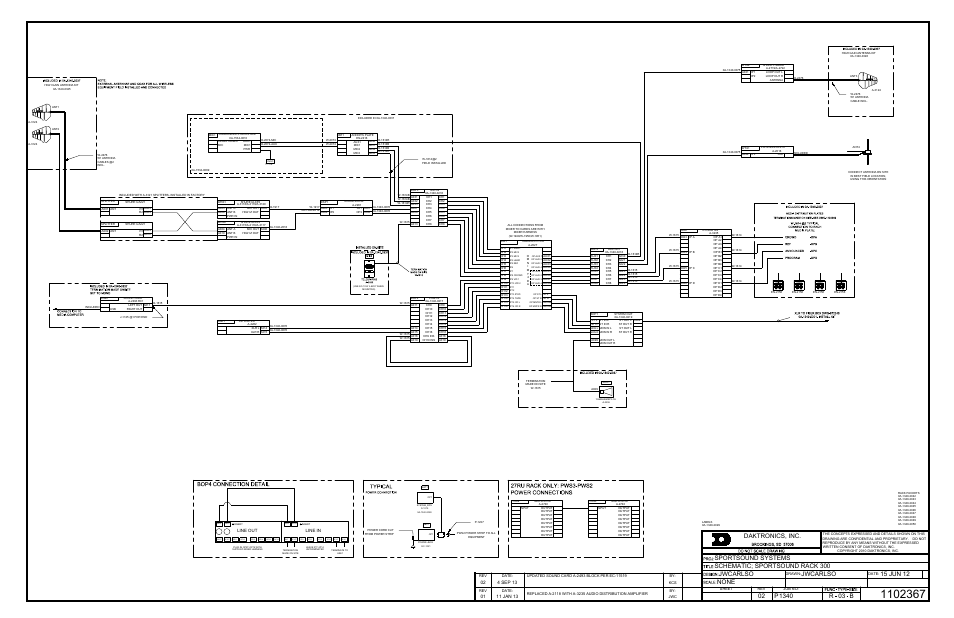 Daktronics, inc | Daktronics Sportsound Rack SSR-300 Operation Manual User Manual | Page 35 / 44