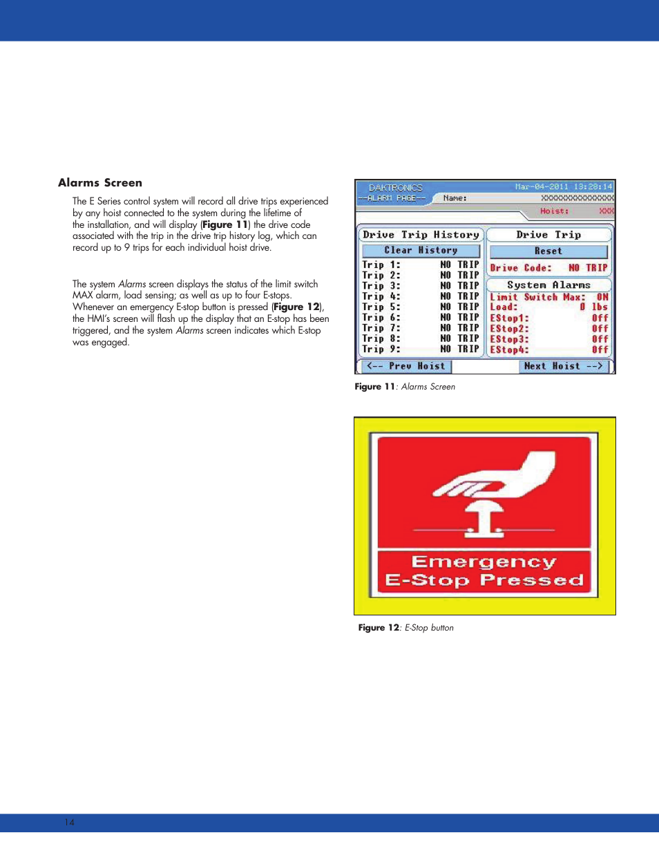 Daktronics E SERIES User Manual | Page 13 / 20