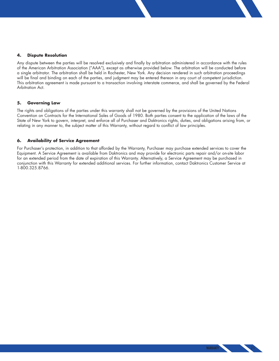 Daktronics E SERIES User Manual | Page 19 / 20