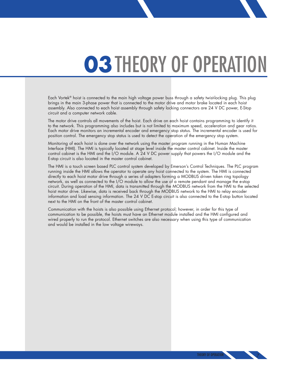 Theory of operation | Daktronics E SERIES User Manual | Page 9 / 20