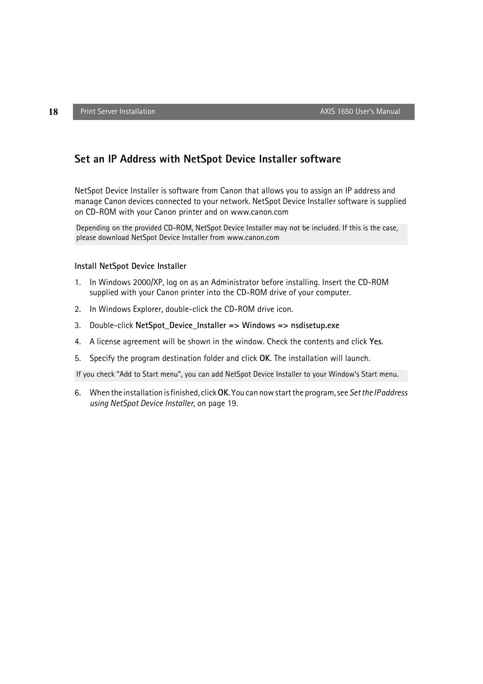 Canon 1650 User Manual | Page 18 / 71