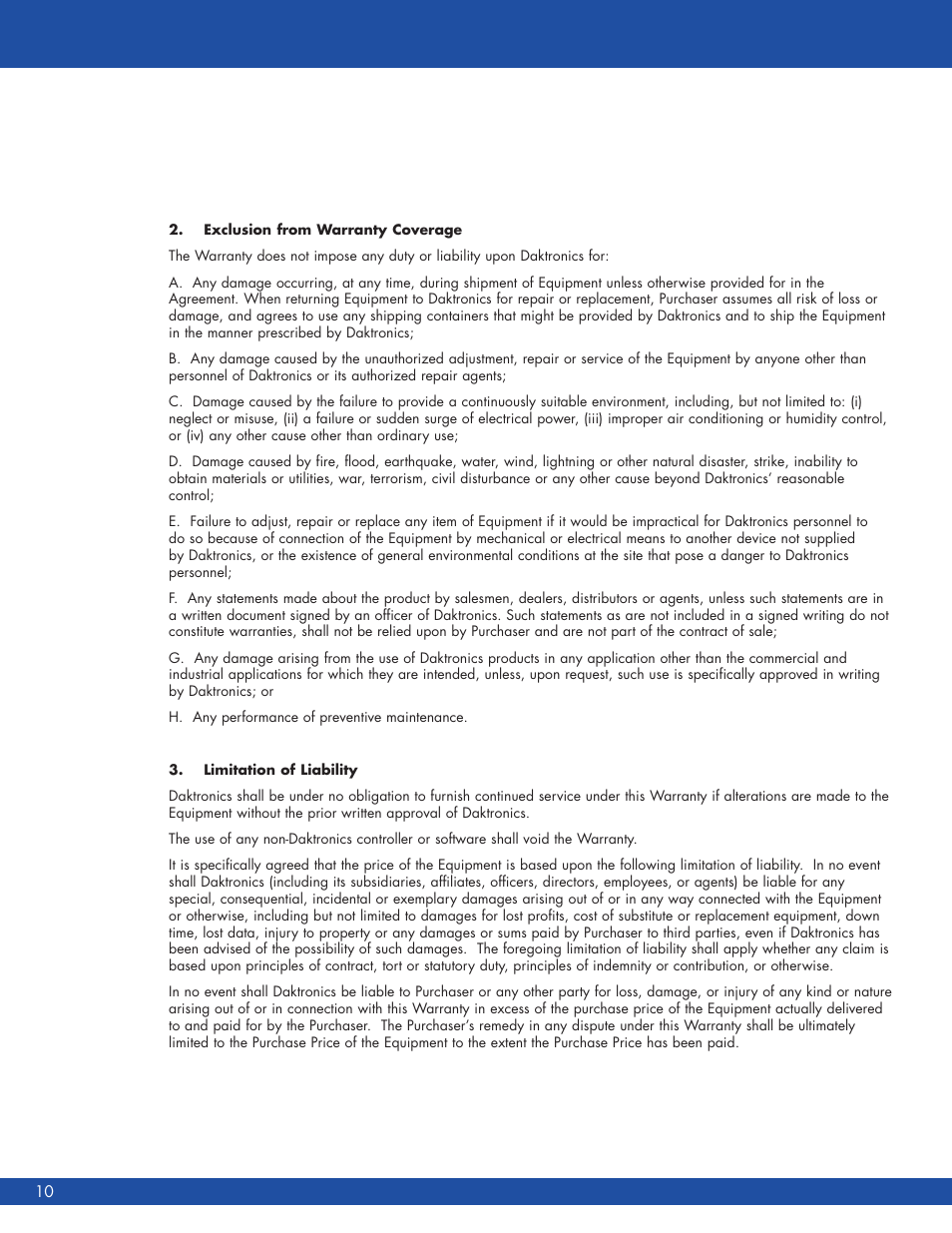 Daktronics Hoist Operation and Maintenance Manual User Manual | Page 12 / 14